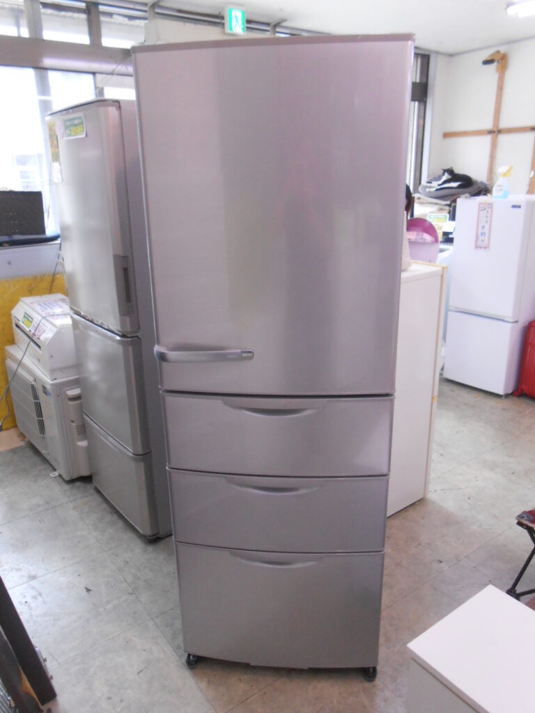 那覇市よりシャープ製の人気の高いどっちでもドア。350L冷蔵庫を買取しました。 | 買取専門の『 サークル』